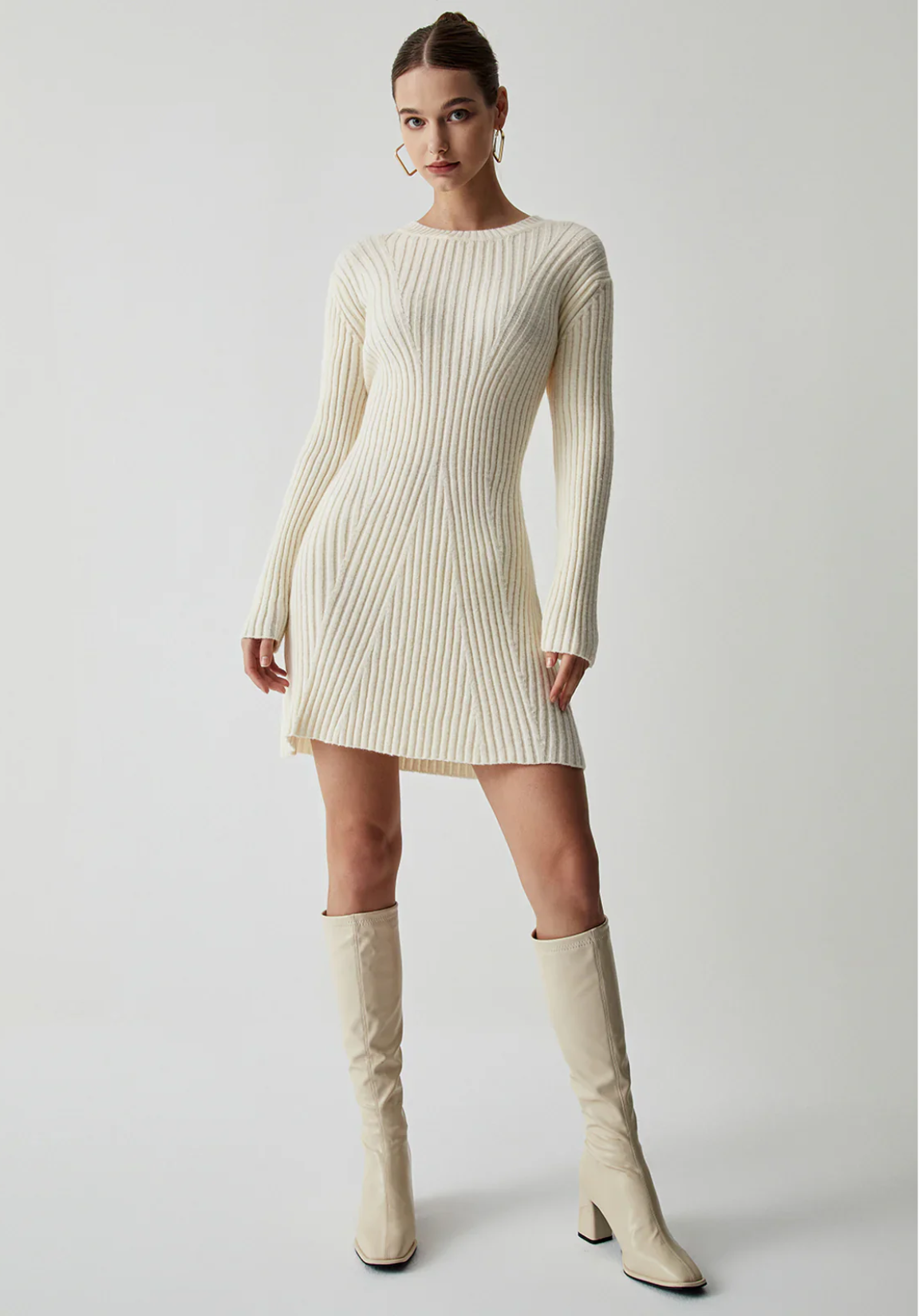 Rib Knit Mini Dress®