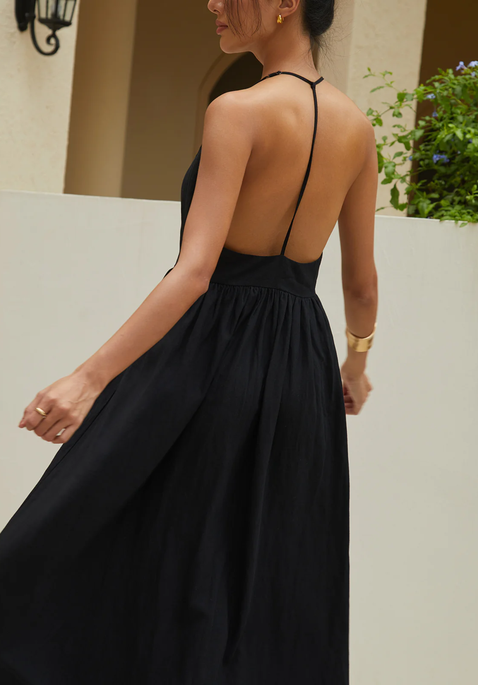 Solid Halter Maxi Dress®