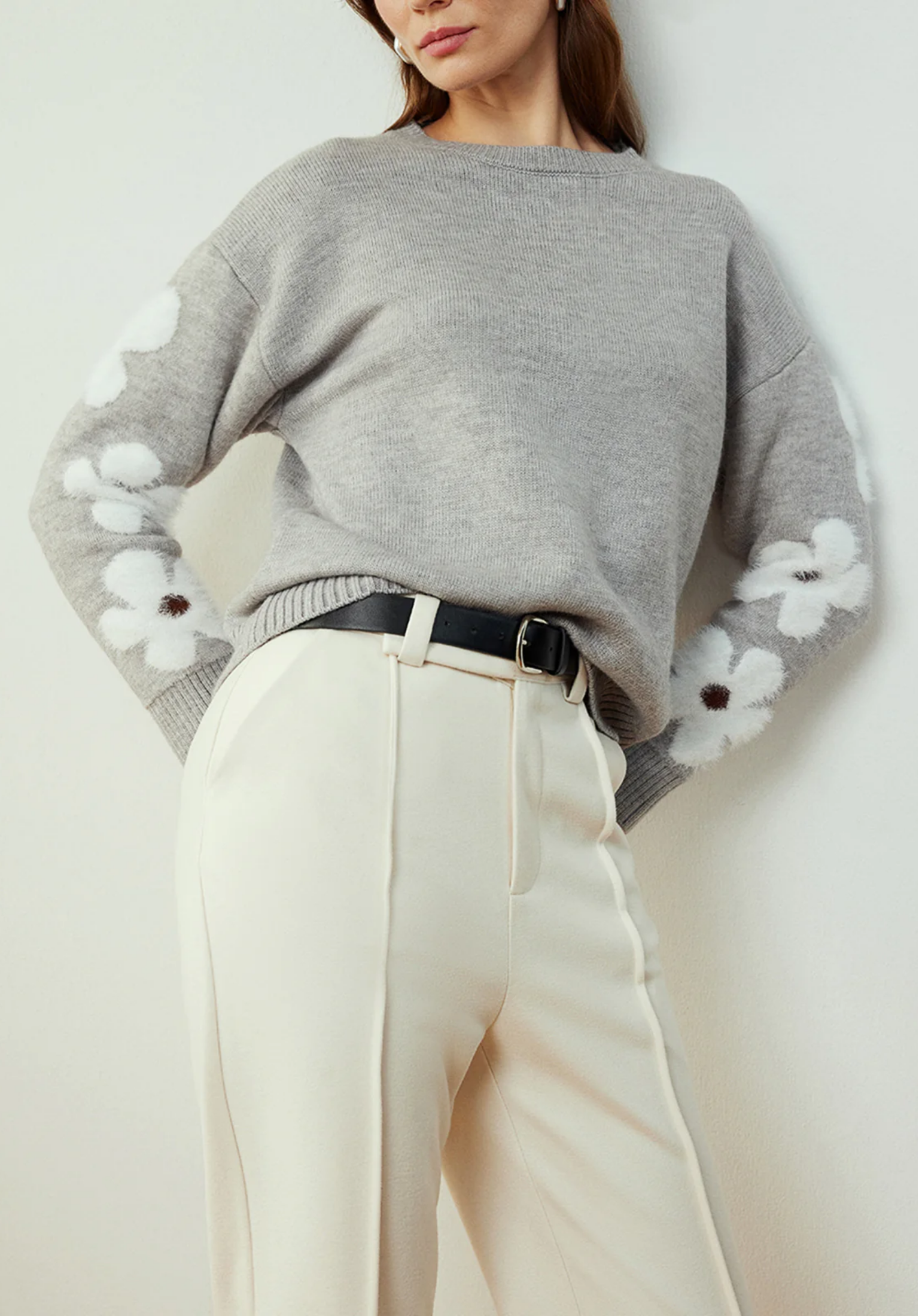 Floral Knit Sweater®